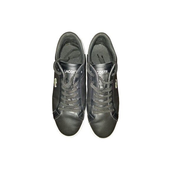 Lacoste Men's  BL 21 Synthetic Leather Shoes 7-40SMA0060312 - Black/White - Picture 10 of 11